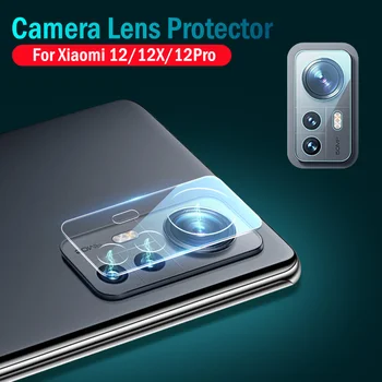 Cubierta de la lente Para Xiaomi Mi 12Pro 12X 12 5G Cámara Protector de Vidrio Templado de Mi 12 Anti-arañazos Protector de Cámara de Cine Para Xiaomi 12