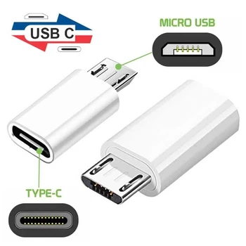 Tipo C A Micro USB Android de Carga Adaptador OTG Convertidor para Samsung Mi Huawei USB A Micro USB de Datos OTG Cargador de la Sincronización de Jack